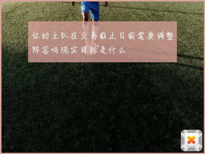 你的主队在交易截止日前需要调整阵容吗现实目标是什么